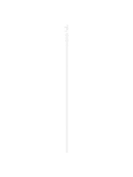 Liuguste uks koos riistvara komplektiga valge 86x211 cm massiivpuust männi