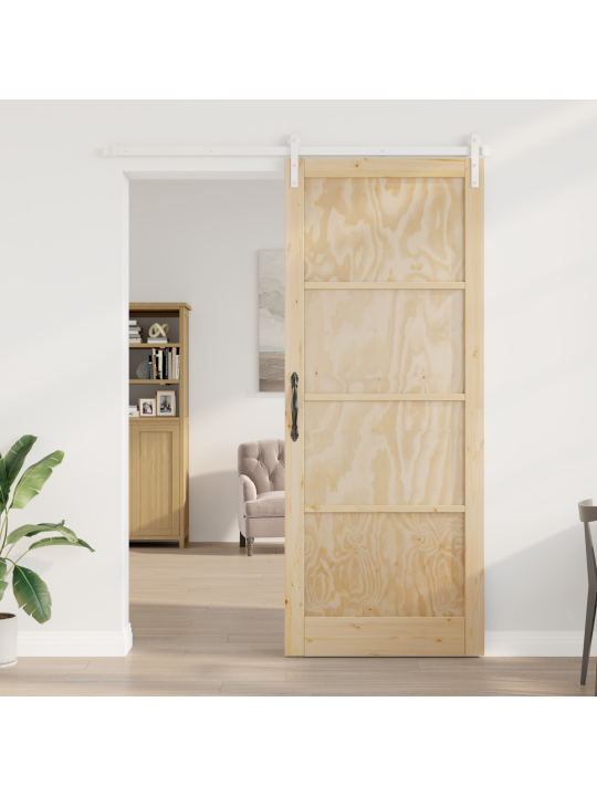 Liuguks koos riistvarakomplektiga 93x232 cm tugev männipuit