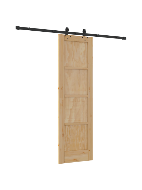 Liuguks koos riistvaraga 61x198.5 cm kvaliteetne puidust männipuu