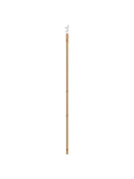 Libisev uks koos tarvikute komplektiga 86x198.5 cm solid wood pine