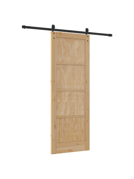 Liuguks koos tarvikute komplektiga 78x211 cm kindel puit mänd