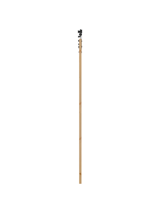 Libisev uks riistvarakomplektiga 78x232 cm tugev puit männipuit