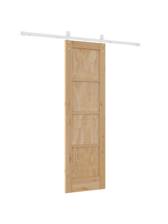 Liuguks koos tarvikute komplektiga 61x198.5 cm solid pine