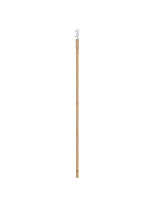 Libisev uks koos varustusega 73.5x211 cm tugev puidust mänd