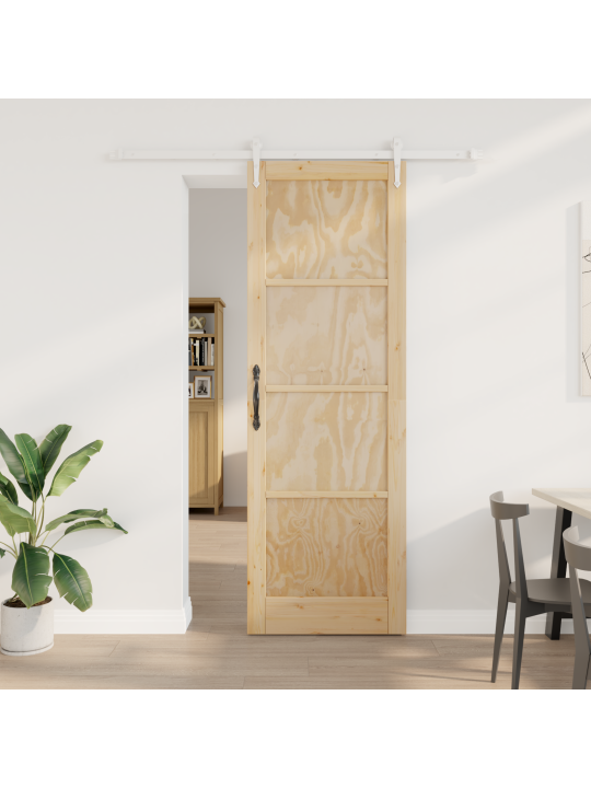 Liuguks koos tarvikute komplektiga 78x232 cm hea kvaliteet männipuit