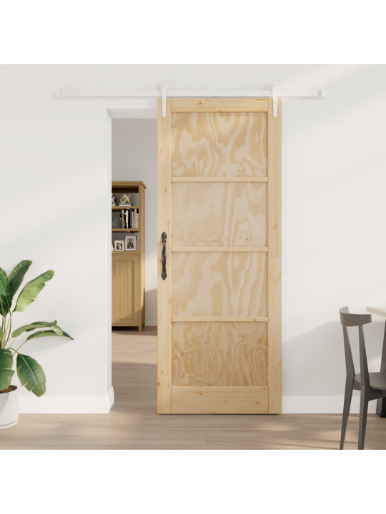 Libisemineuks koos seadmete komplektiga 83x211 cm solid männipuit