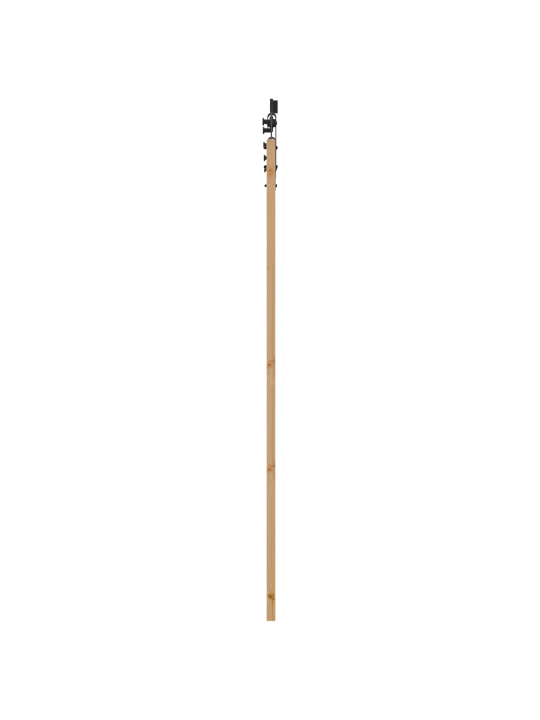 Libisev uks riistvarakomplektiga 73.5x211 cm tugevast männipuidust