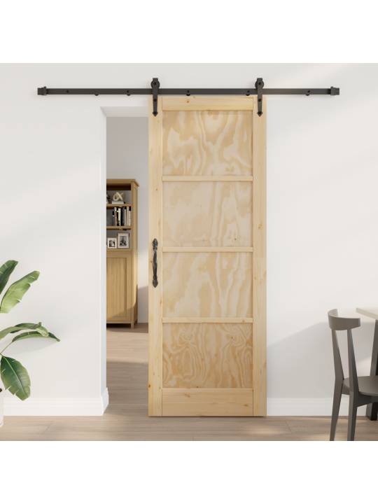 Liuguksi riistvara komplekt 78x211 cm täispuidust männi