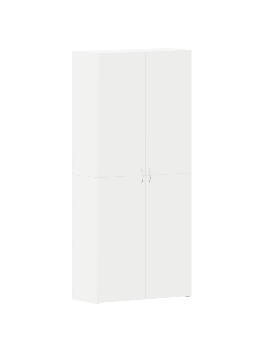Valge kingakapp 80x35.5x180 cm tehispuit