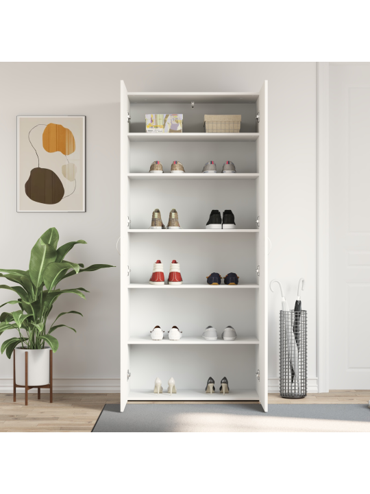 Valge kingakapp 80x35.5x180 cm tehispuit