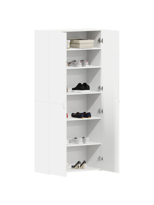 Valge kingakapp 80x35.5x180 cm tehispuit