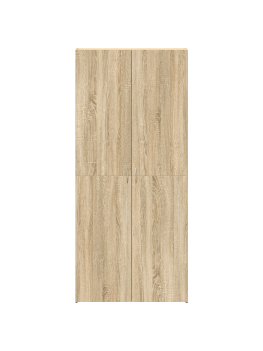 Jalatsikapp sonoma tamme 80x35,5x180 cm tehispuit