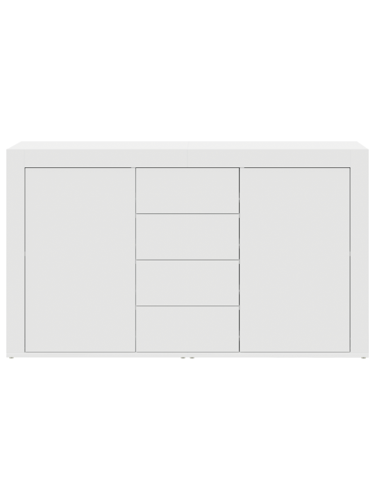 Valge kapp valge puit 120 x 36 x 69 cm hoiu valge kapp