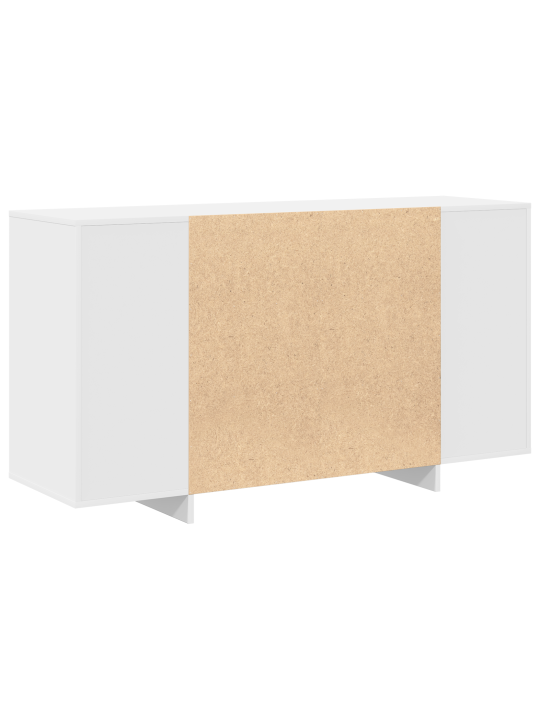 Valge kapp valge puit 135 x 41 x 75 cm valge kapp ristkülik