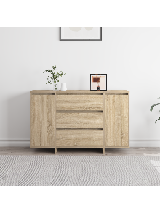 Kapp sonoma oak 120x41x75 cm töödeldud puit