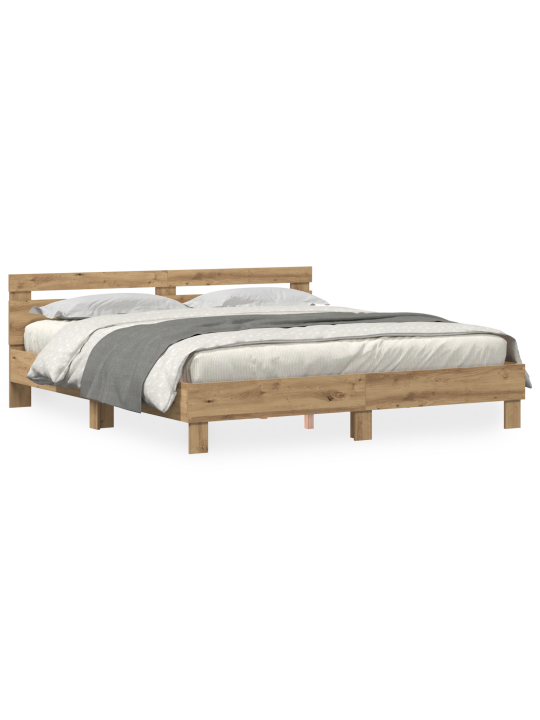 Tammepuit voodi raam käsitööne tamm solidne tammepuit 200 x 200 cm