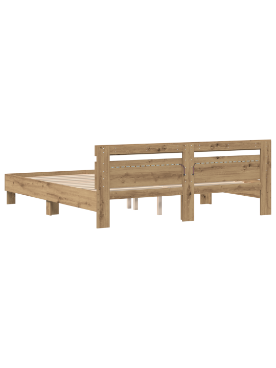 Tammepuit voodi raam käsitööne tamm solidne tammepuit 200 x 200 cm