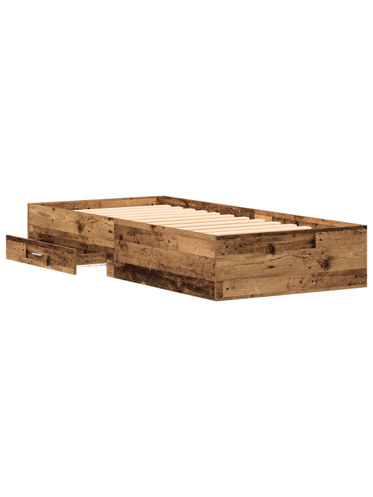 Voodi raam vana puit 100x200 cm tehispuit