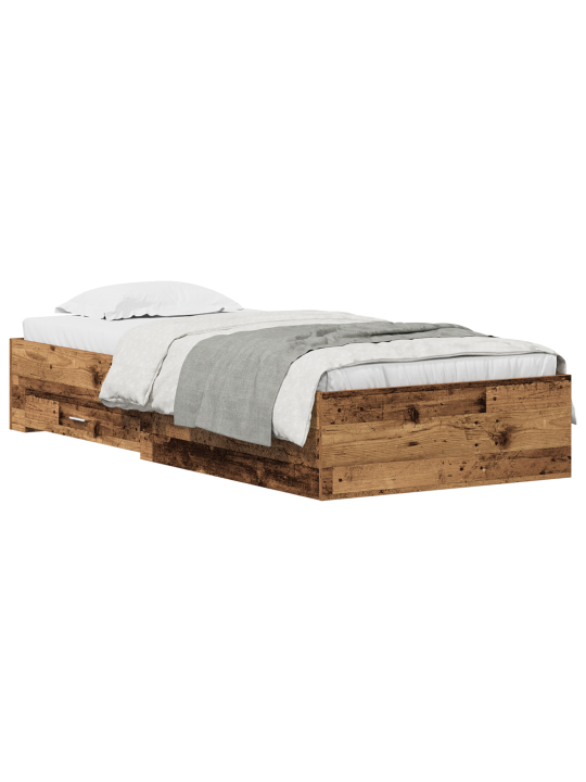 Voodi raam vana puit 100x200 cm tehispuit