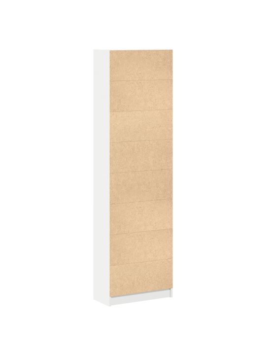 Kapp valge 55x25x189 cm puitlaastplaadist
