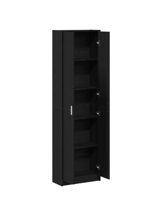 Kapp must tamm 55x25x189 cm tehispuit