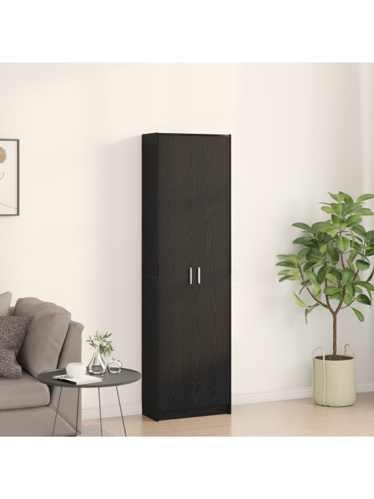 Kapp must tamm 55x25x189 cm tehispuit