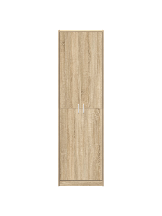 Kapp sonoma tamm 55x25x189 cm tehispuit