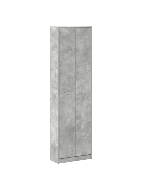 Riidekapp betoonhall 55x25x189 cm puitlaastplaadist