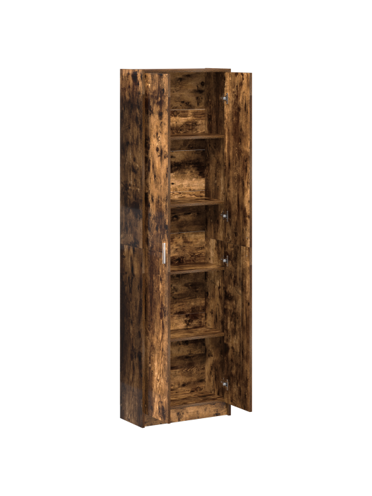 Garderoob suitsutatud tamm 55x25x189 cm tehispuit