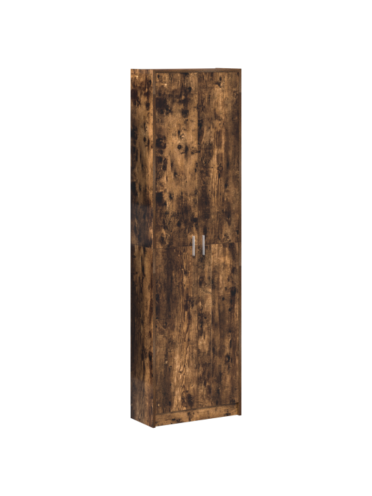 Garderoob suitsutatud tamm 55x25x189 cm tehispuit