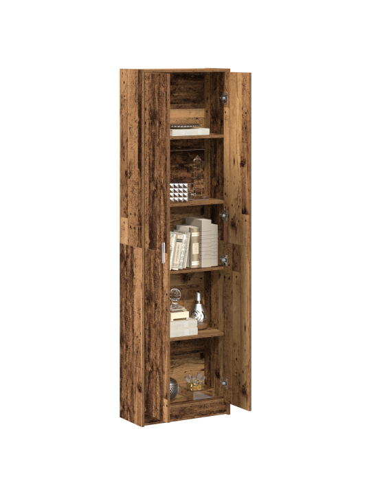 Kapp vana puit 55x25x189 cm tehispuit