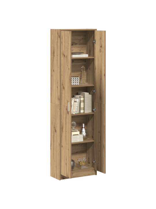 Riidekapp tammepuit 55x25x189 cm tehispuit