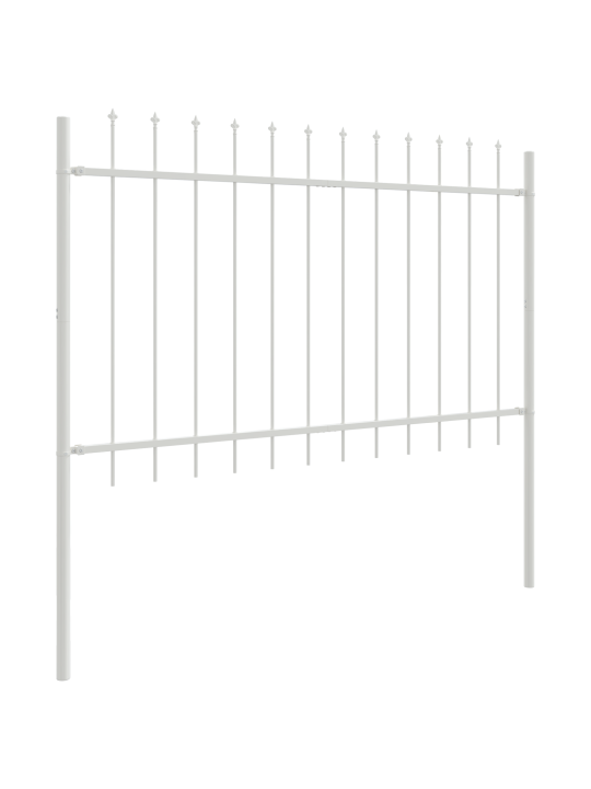 Aia piire tipp-sokliga valge 3,4x1,2 m teras