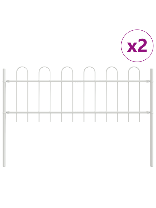 Aiaka hoop-top valge 3,4x0,6 m terasest