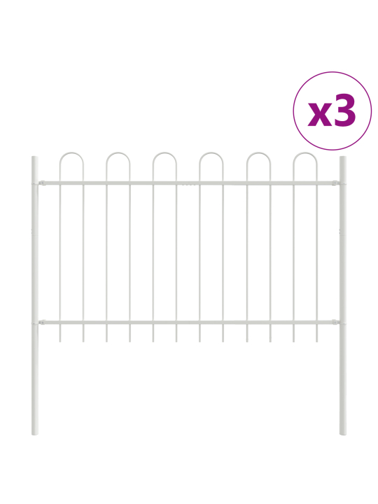 Aiakaidest kaarpeal, valge, 5,1x0,8 m teras