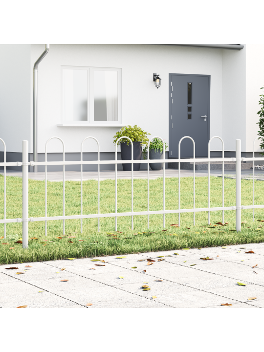 Aedadefense kaarpeaga valge 10,2x0,6 m teras