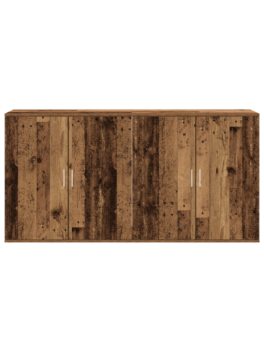 Kappide komplekt 2 tk vana puit 79x38x80 cm tehispuit