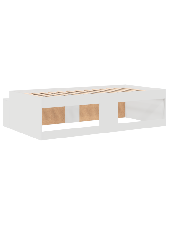 Ladustamisvoodi raam valge 80x200 cm