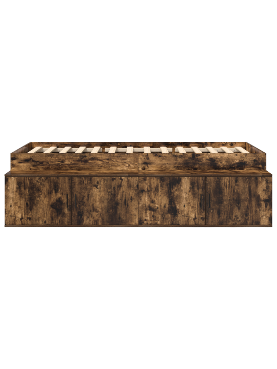 Ladustamisvoodi raam suitsetatud tamm 90x190 cm