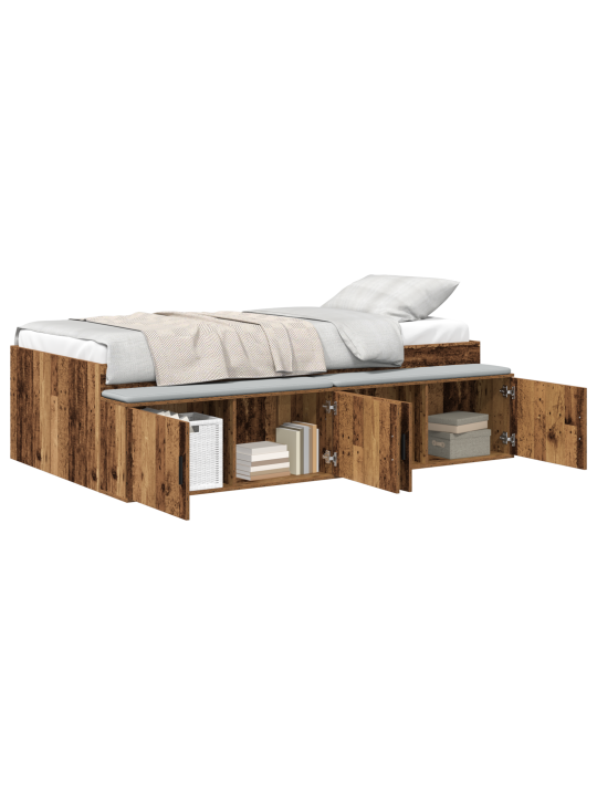 Ladustamisvoodi raam vana puidu 75x190 cm