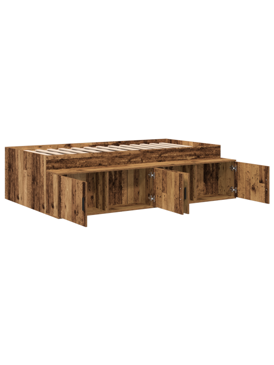 Ladustamisvoodi raam tammepuidust 75x190 cm