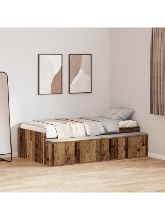 Ladustamisvoodi raam tammepuidust 75x190 cm