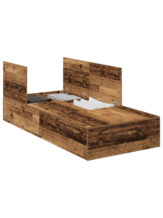 Ladustamisvoodi raam vana puit 80x200 cm