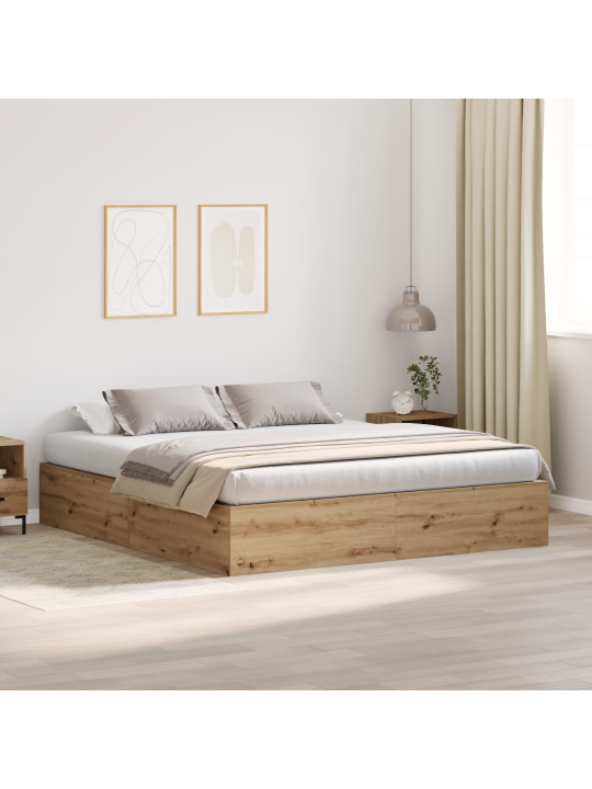 Hoiuvoodi raam artisan tamme 200x200 cm