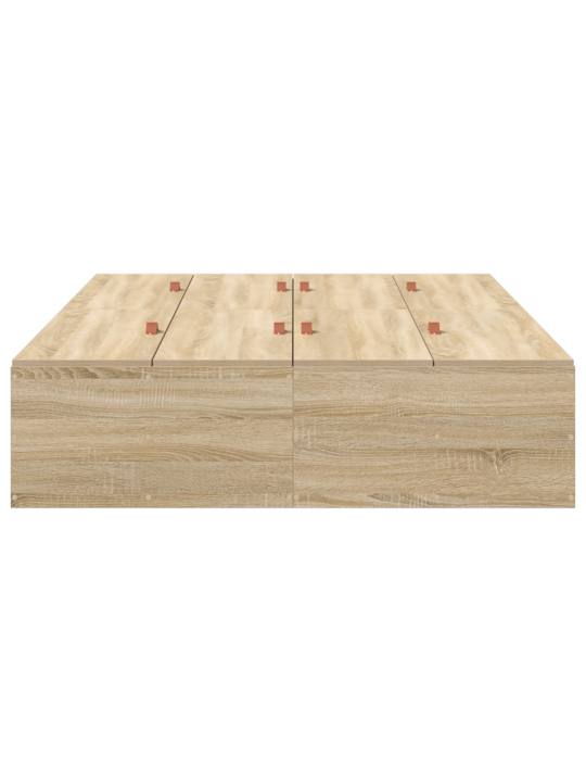 Hoiuvoodi raam sonoma tamme 120x200 cm