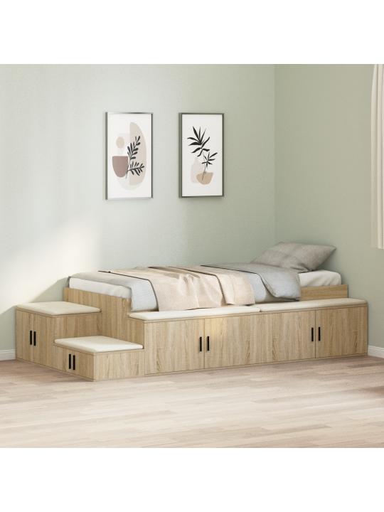 Voodi raam sonoma tamm 90x200 cm