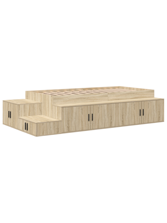 Ladustamisvoodi raam sonoma tamm 80x200 cm