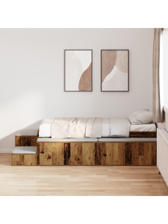 Ladustamisvoodi raam vana puit 80x200 cm