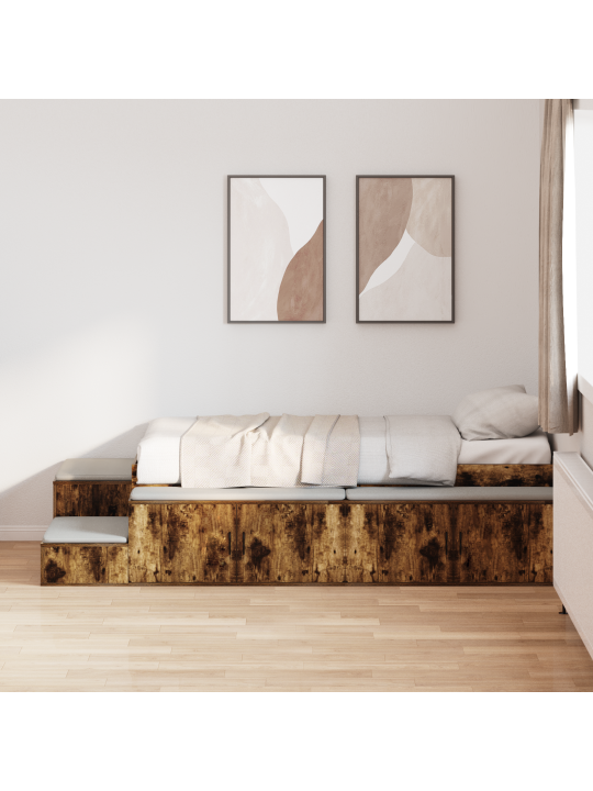 Ladustamislava suitsutatud tamme 90x190 cm