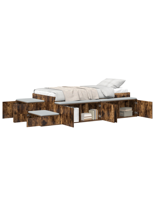 Ladustamislava suitsutatud tamme 90x190 cm